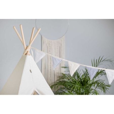 Namiot tipi dla dzieci, bawełna, okienko, poduszka, kłapouchy