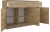 Komoda do sypialni, pokoju, 3D3S, 120x40x97 cm, dąb artisan