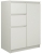 Komoda do sypialni, salonu, 2D2S, 70x40x97 cm, biel, mat