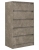 Komoda do sypialni, pokoju, K5, 70x43x124 cm, beton
