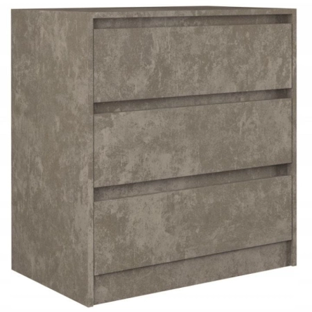 Komoda do sypialni, pokoju, K3, 70x43x78 cm, beton