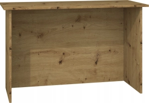 Biurko do pokoju, szkolne, komputerowe, standard, 120x60x75 cm, dąb artisan
