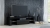 Szafka pod telewizor, stolik rtv, deko, 140x40x45 cm, czerń, połysk