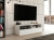Szafka pod telewizor, stolik rtv, rumba, 120x40x38 cm, biel, mat