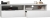 Szafka pod telewizor, stolik rtv, rumba, 140x40x38 cm, biel, mat