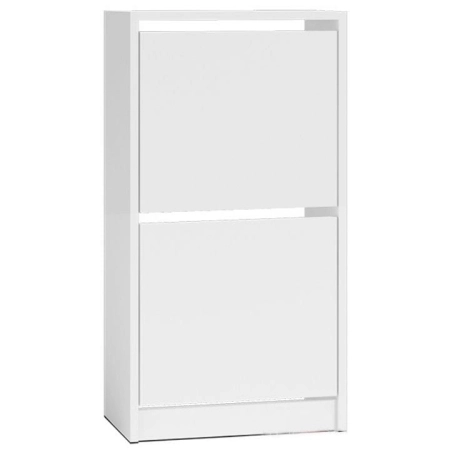 Szafka na obuwie, schowek, betsi, 49x28x94 cm, biel, mat