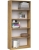 Regał, szafka, biblioteczka, R80, 80x30x182 cm, dąb artisan