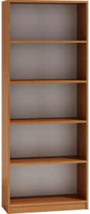 Regał, szafka, biblioteczka, R60, 60x30x182 cm, olcha