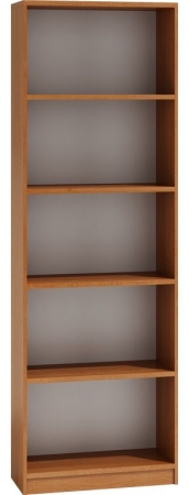 Regał, szafka, biblioteczka, R40, 40x30x182 cm, olcha