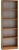 Regał, szafka, biblioteczka, R40, 40x30x182 cm, olcha