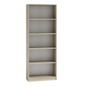 Regał, szafka, biblioteczka, R60, 60x30x182 cm, dąb sonoma