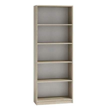 Regał, szafka, biblioteczka, R60, 60x30x182 cm, dąb sonoma