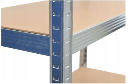 Regał metalowy, magazynowy, G9030, 90x30x180 cm, garażowy, 175 kg