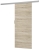 Drzwi przesuwne, lewe, prawe, greg, 86x205 cm, dąb sonoma