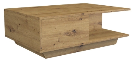 Ława do salonu, stolik, denver, 90x60x42 cm, dąb artisan