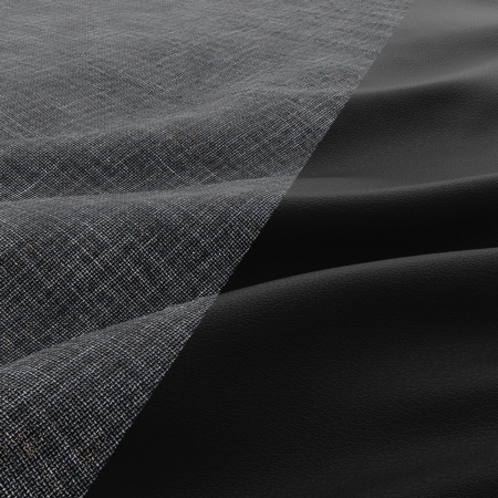 Kanapa rozkładana z funkcją spania, Viktor, 232x92x92 cm, popiel, czarny