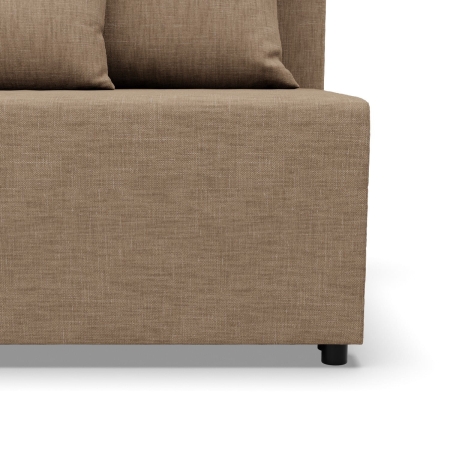 Kanapa rozkładana, Vista, 191x92x95 cm, beżowy