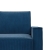 Narożnik z funkcją spania, sztruks, Union, 231x142x92 cm, granatowy