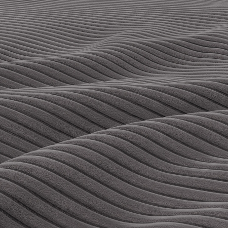 Duży narożnik, Momento, prawy, sztruks, 287x231x86 cm, ciemny szary