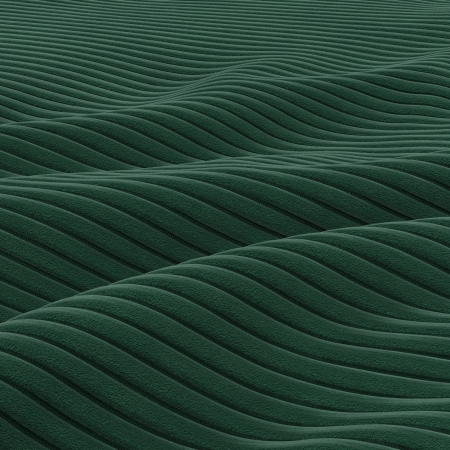 Duży narożnik, Momento, prawy, sztruks, 287x231x86 cm, butelkowa zieleń