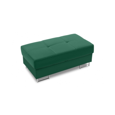 Pufa otwierana, siedzisko, Bellezza, 108x57x43 cm, butelkowa zieleń