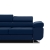 Rozkładana sofa, Bellezza, 209x100x87 cm, granatowy