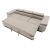 Rozkładana kanapa, Bellezza, 280x100x87 cm, beżowy