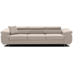 Rozkładana kanapa, Bellezza, 280x100x87 cm, beżowy