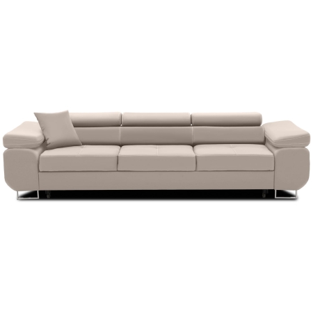 Rozkładana kanapa, Bellezza, 280x100x87 cm, beżowy