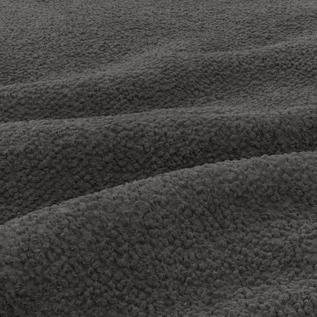 Narożnik z poduszkami, Velluto, 237x144x87 cm, ciemny szary