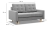 Sofa skandynawska, pikowana, NUBO, 152x92x92 cm, jasny szary