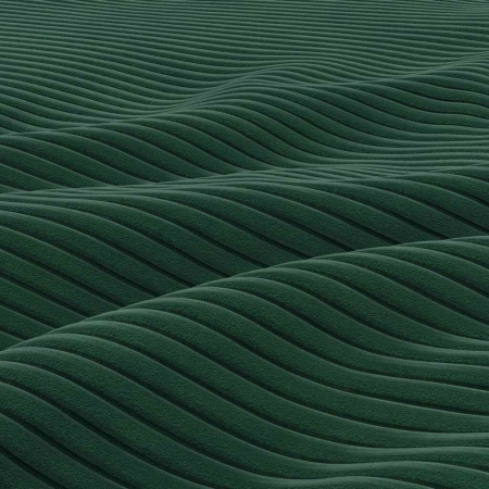 Narożnik z otomaną, lewy, BOSCO, sztruks, 230x200x89 cm, butelkowa zieleń