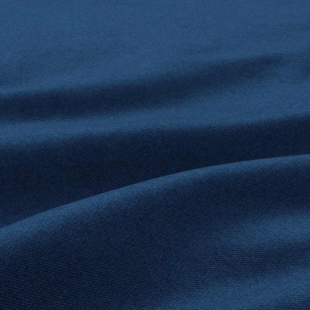 Narożnik z otomaną, lewy, BOSCO, velvet, 230x200x89 cm, granatowy