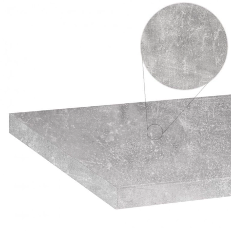 Blat kuchenny, laminowany, 40x60 cm, beton atelier jasny, mat