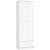 Regał biurowy, szafa, zamykany, GRAND, 60x35x180 cm, biały, mat