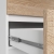 Komoda do sypialni, 10 szuflad, STILO, 160x40x121 cm, biel, dąb sonoma, mat