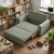 Sofa dwuosobowa, BLOM, sztruks, 148x87x90 cm, oliwkowy