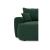Duży narożnik, prawostronny, sztruks, CORANO, 266x167x93 cm, ciemny zielony