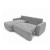 Duży narożnik, lewostronny, sztruks, CORANO, 266x167x93 cm, jasny szary