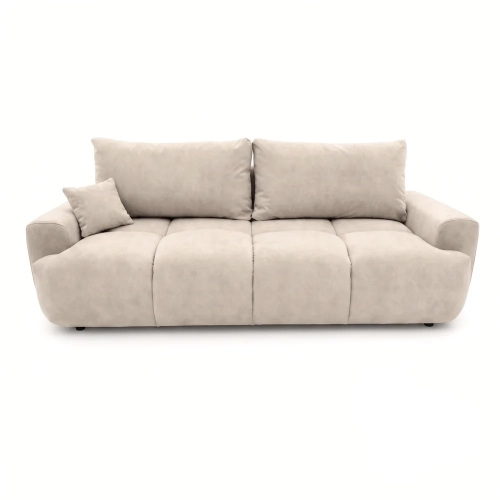 Przejdź do produktu Kanapa, PELAGO, velvet, 239x102x93 cm, beżowy