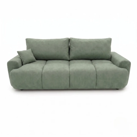 Kanapa, PELAGO, velvet, 239x102x93 cm, jasny zielony