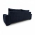 Kanapa, PELAGO, velvet, 239x102x93 cm, niebieski