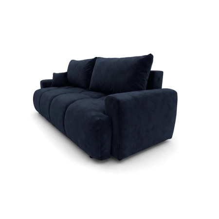 Kanapa, PELAGO, velvet, 239x102x93 cm, niebieski