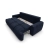 Kanapa, PELAGO, velvet, 239x102x93 cm, niebieski