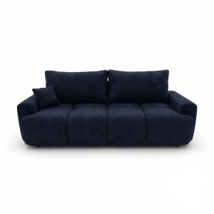 Kanapa, PELAGO, velvet, 239x102x93 cm, niebieski
