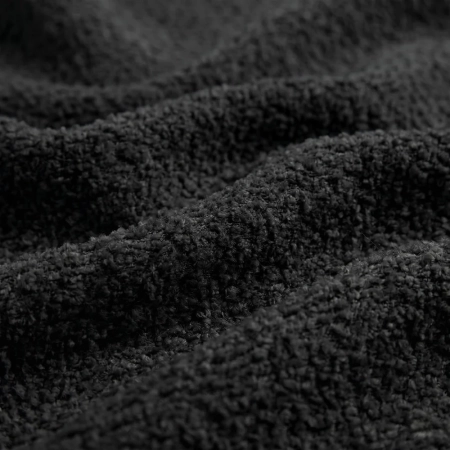 Nowoczesna kanapa, boucle, BRISO, 243x102x93 cm, czarny