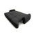 Nowoczesna kanapa, boucle, BRISO, 243x102x93 cm, czarny