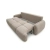 Nowoczesna kanapa, boucle, BRISO, 243x102x93 cm, ciemny beżowy