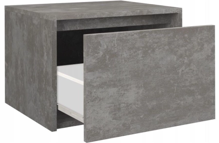 Szafka nocna, stolik, K1, 45x38x34 cm, beton