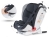 Fotelik samochodowy, isofix, reno, 9-36 kg, kolor grafitowy
